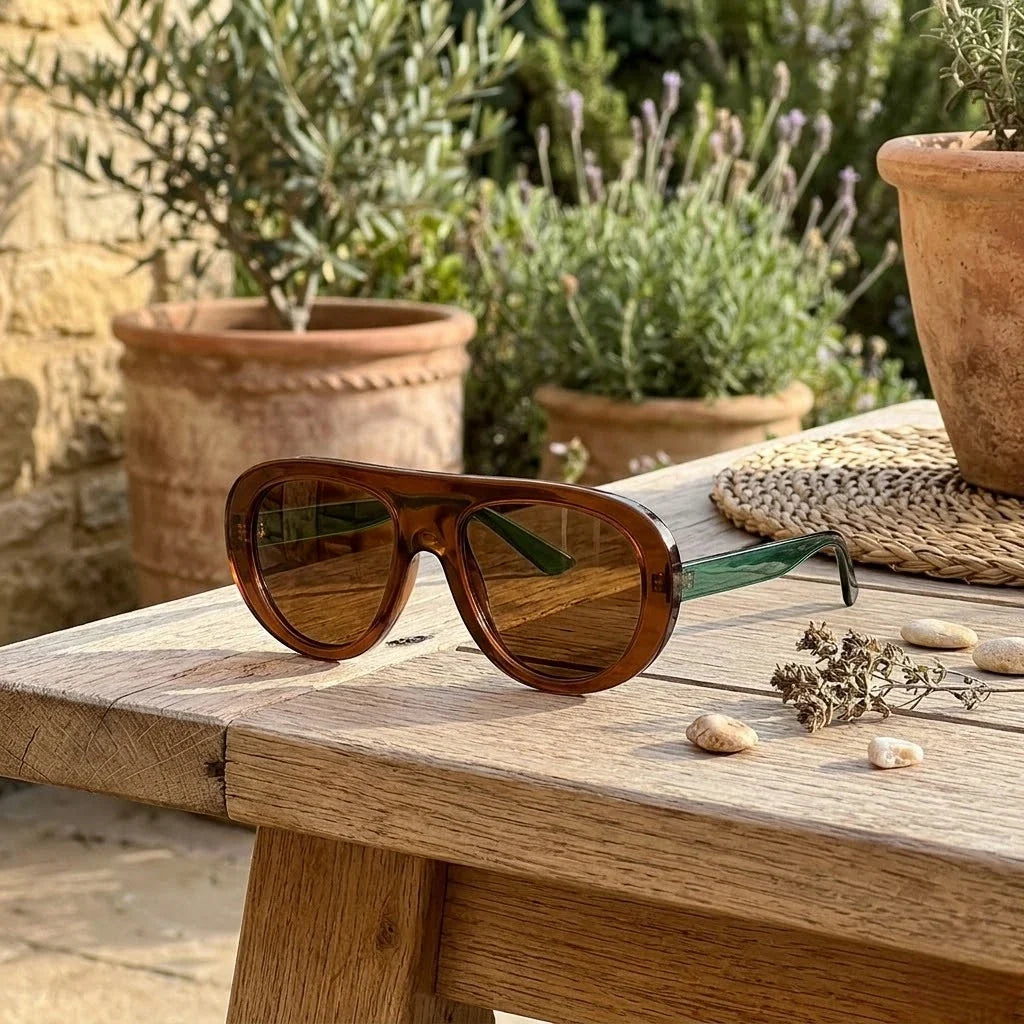 AMALFI | Occhiali da Sole Aviator Eleganti per un Look Inconfondibile