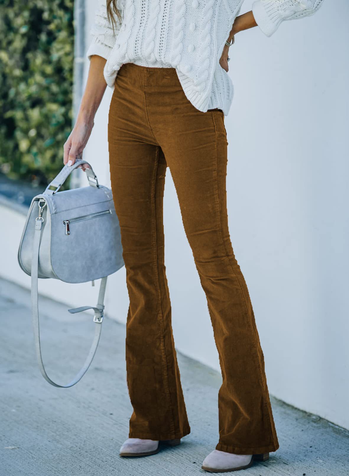CLAIRE™ | Pantaloni a Zampa d'Elefante in Velluto Vintage