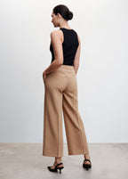 ELIZA™ | Eleganti pantaloni a gamba larga con bottoni dorati