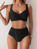 ISIDORA™ | BIKINI SOFIA A VITA ALTA PER DONNA - MODELLO SLIM E STILOSO