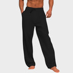 Samuel - Pantaloni Estivi in Lino Leggeri e Trendy per un Look Fresco