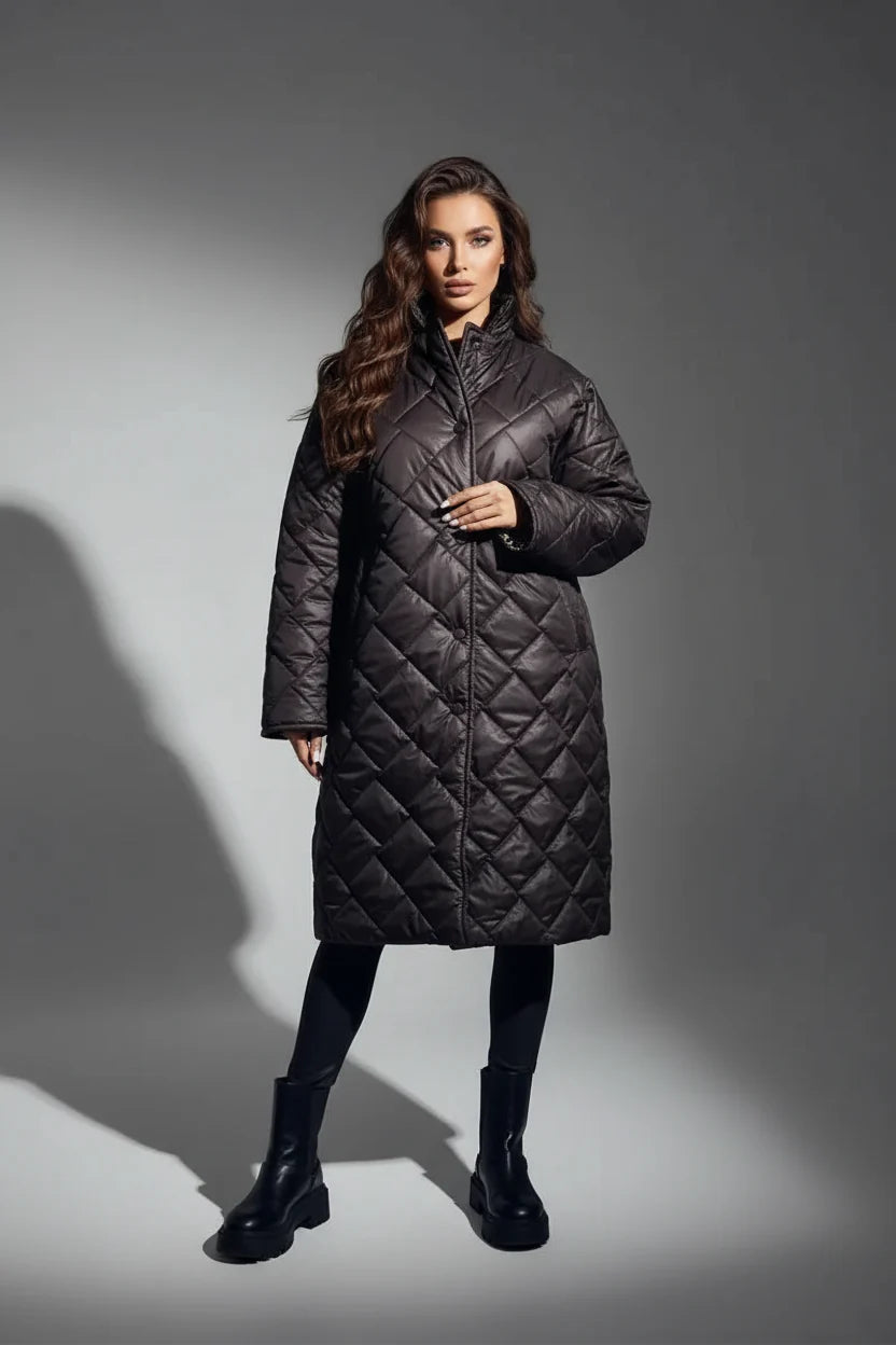 Giacca Imbottita Premium con Fodera Leopardata: Stile e Comfort Inconfondibili!