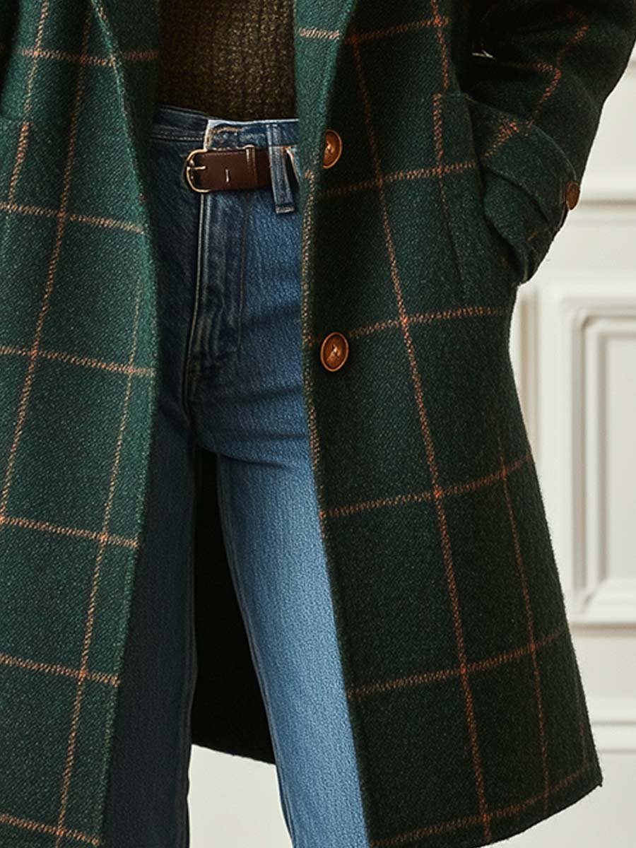 Cappotto Largo Elegance™ – Edizione Premium per un Stile Inconfondibile