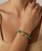 JOY™ unisexo Bracciale di perle di giadeite
