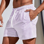 MARCO & BIANCA MILANO | PANTALONCINI ESTIVI A RIGHE PER UOMO - STILE E COMFORT