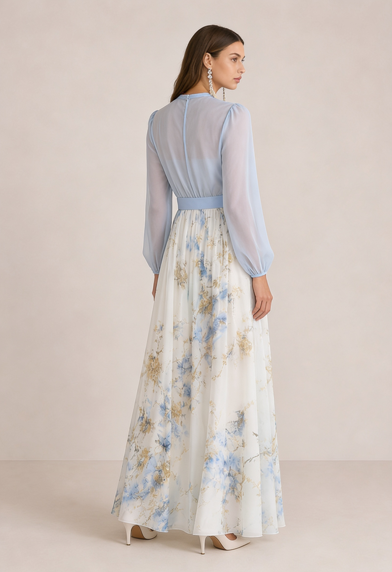 VERA | Abito Lungo Floreale - Eleganza e Stile per Ogni Occasione