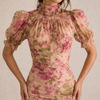 SAE | Maxi Abito Rosa Elegante - Stile e Comfort per Ogni Occasione!