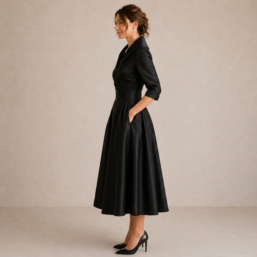 ALICIA | Abito Midi Elegante per Ogni Occasione