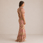 SAE | Maxi Abito Rosa Elegante - Stile e Comfort per Ogni Occasione!