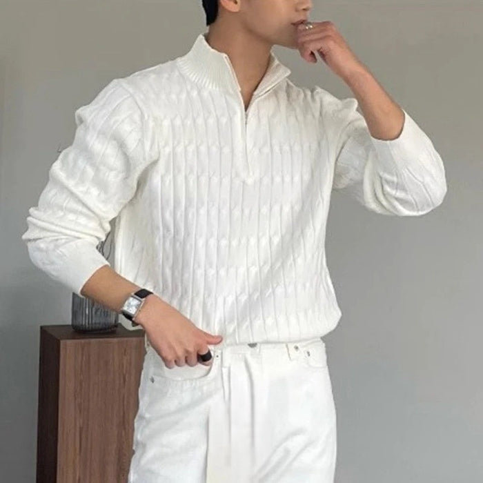 GWANGJU Maglione Mezza Zip: Stile e Comfort per Ogni Occasione!