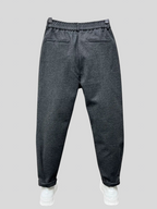 Marcelo - Pantaloni Eleganti Melange per un Look Raffinato