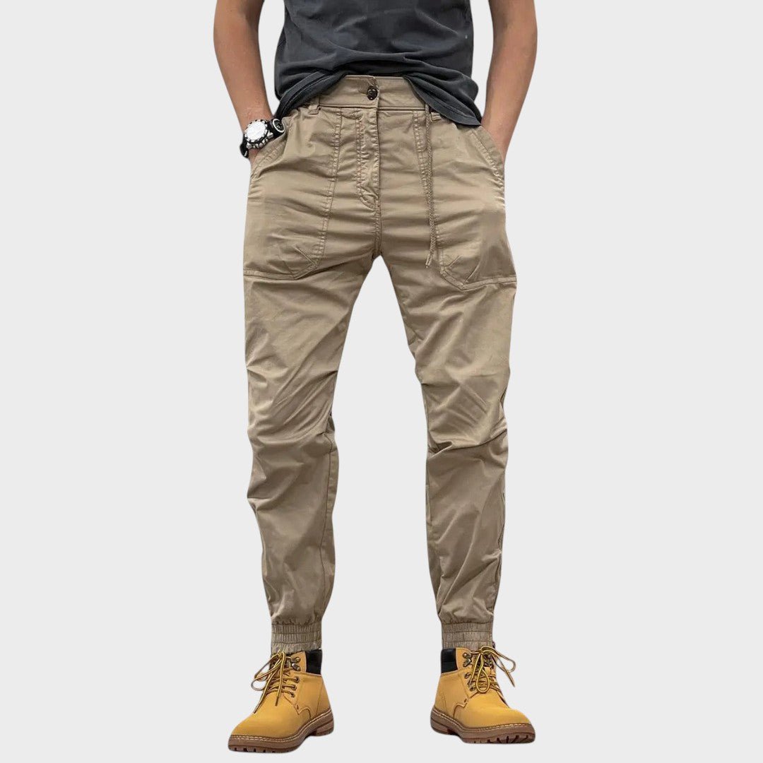 Marco - Pantaloni Cargo Stretch con Tasche: Comfort e Stile per Ogni Occasione!