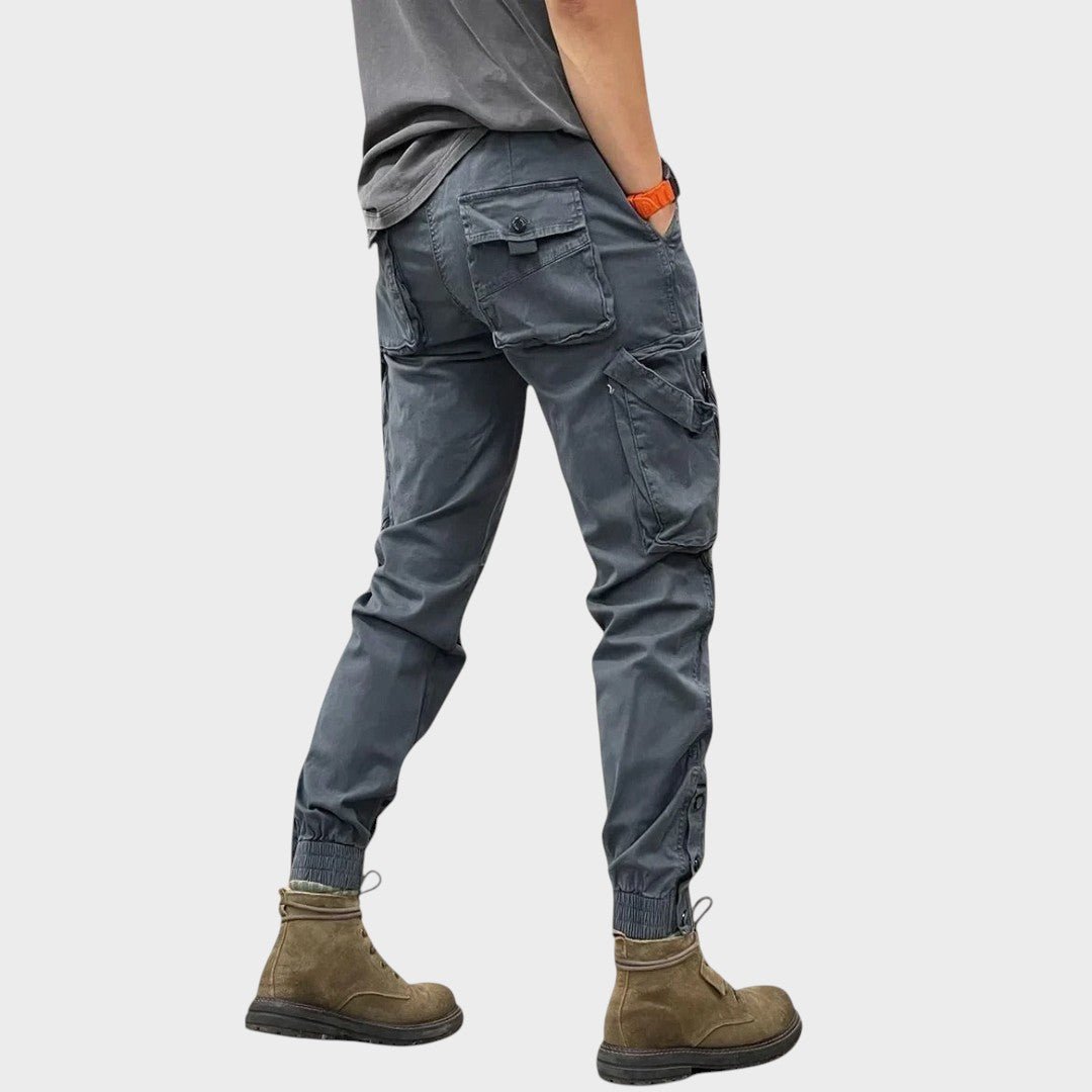Marco - Pantaloni Cargo Stretch con Tasche: Comfort e Stile per Ogni Occasione!