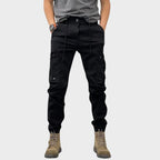 Marco - Pantaloni Cargo Stretch con Tasche: Comfort e Stile per Ogni Occasione!