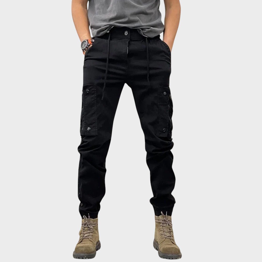 Marco - Pantaloni Cargo Stretch con Tasche: Comfort e Stile per Ogni Occasione!