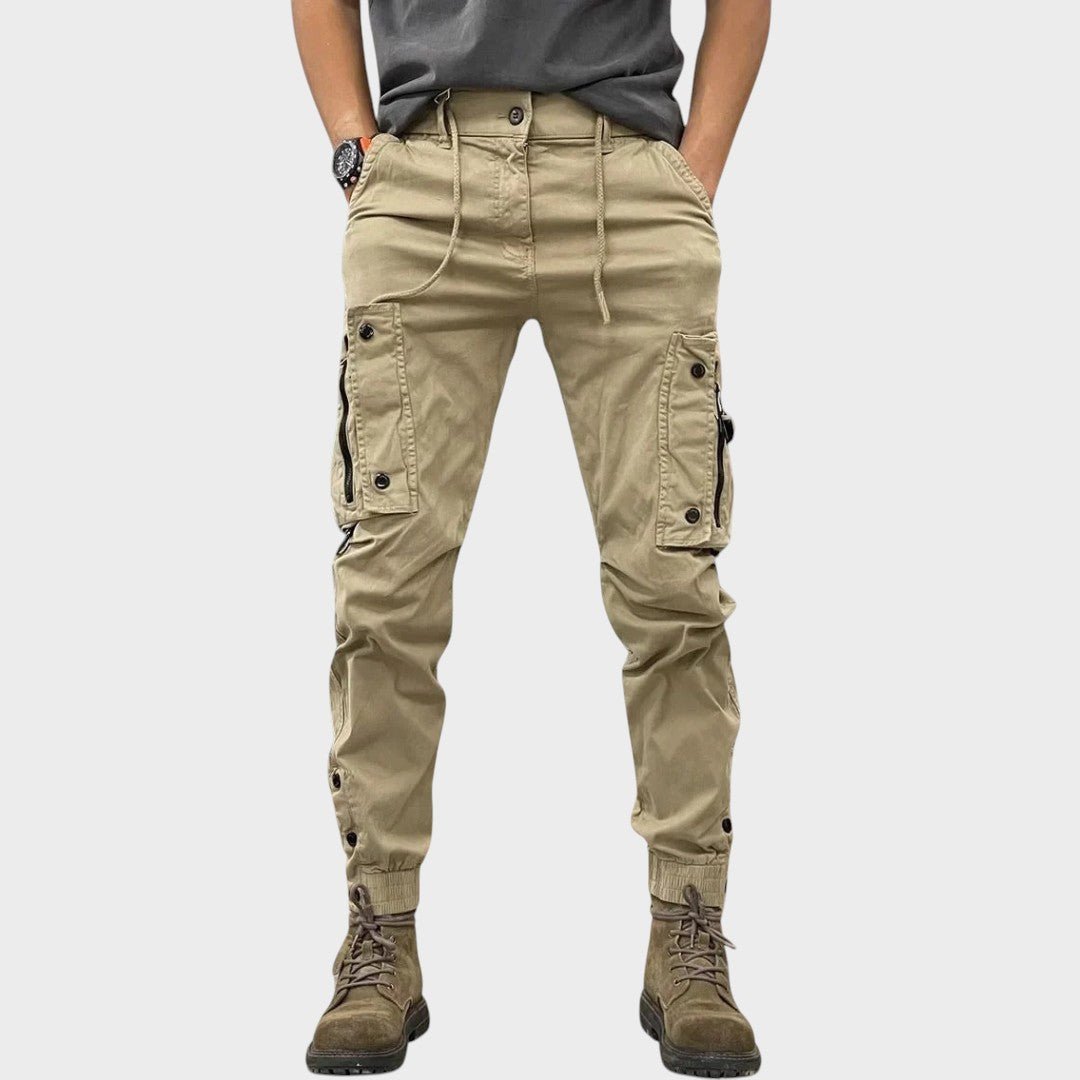 Marco - Pantaloni Cargo Stretch con Tasche: Comfort e Stile per Ogni Occasione!