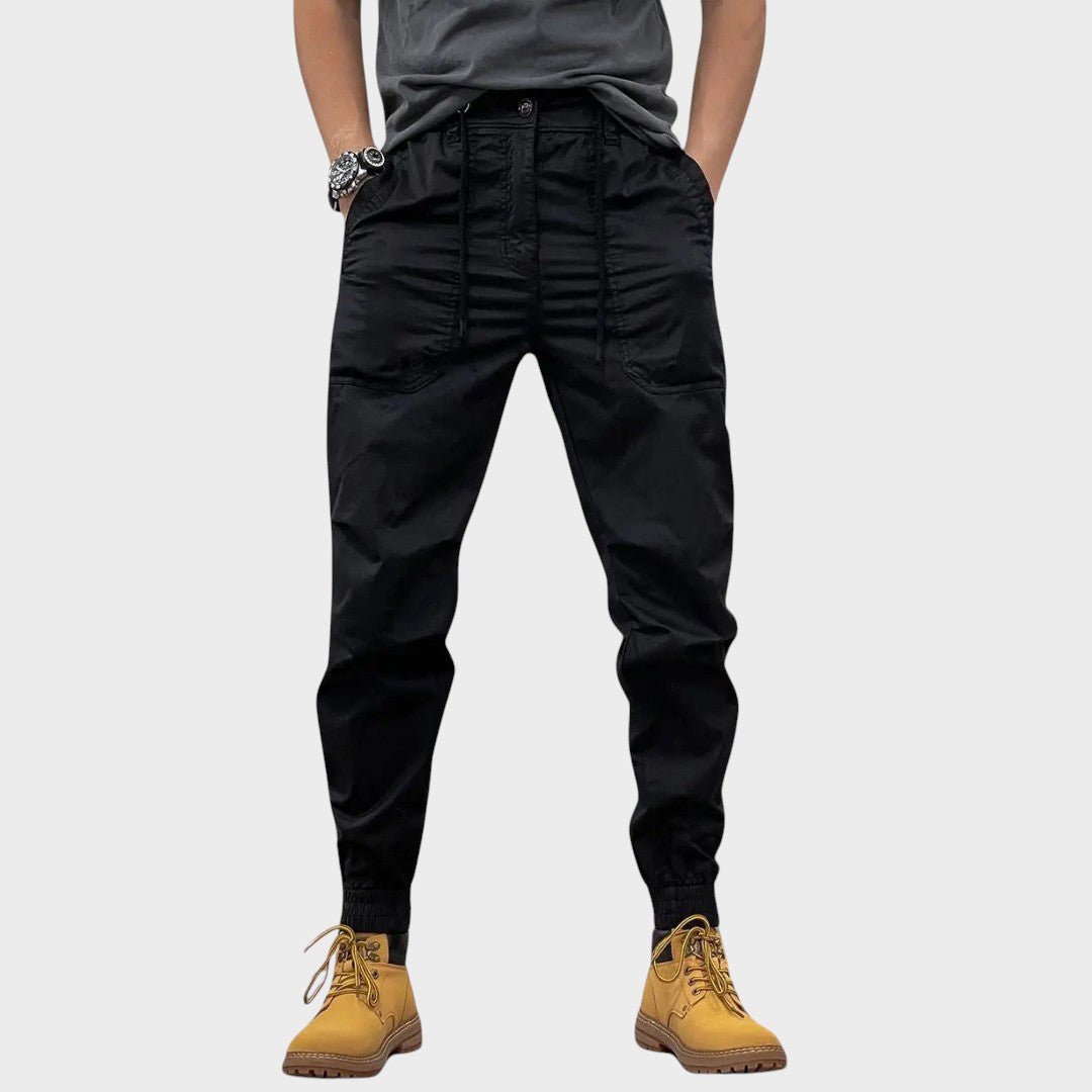 Marco - Pantaloni Cargo Stretch con Tasche: Comfort e Stile per Ogni Occasione!