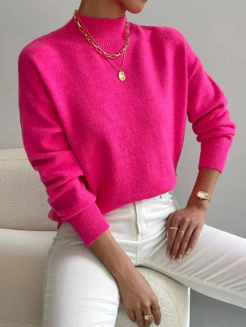 Sure! A catchy and SEO-friendly translation for "MAGLIONE" in Italian could be: **"Maglione Elegante per Ogni Occasione - Comfort e Stile"**. This title highlights elegance, versatility, comfort, and style, making it appealing for search engines and poten