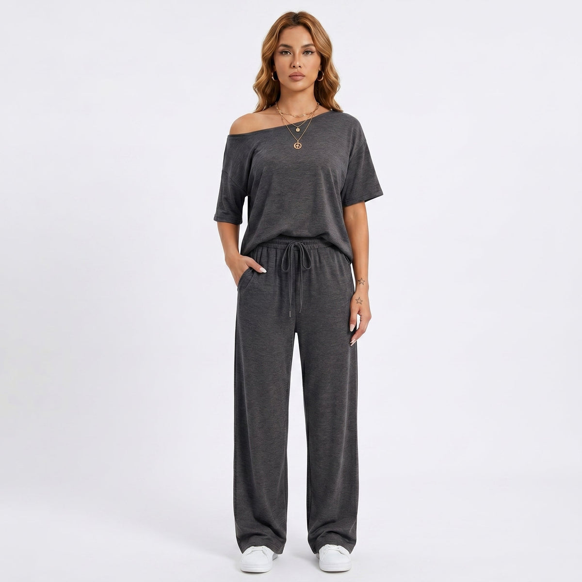 Completo Fluido Spalla Cadente Marta - Eleganza e Comfort per Ogni Occasione!