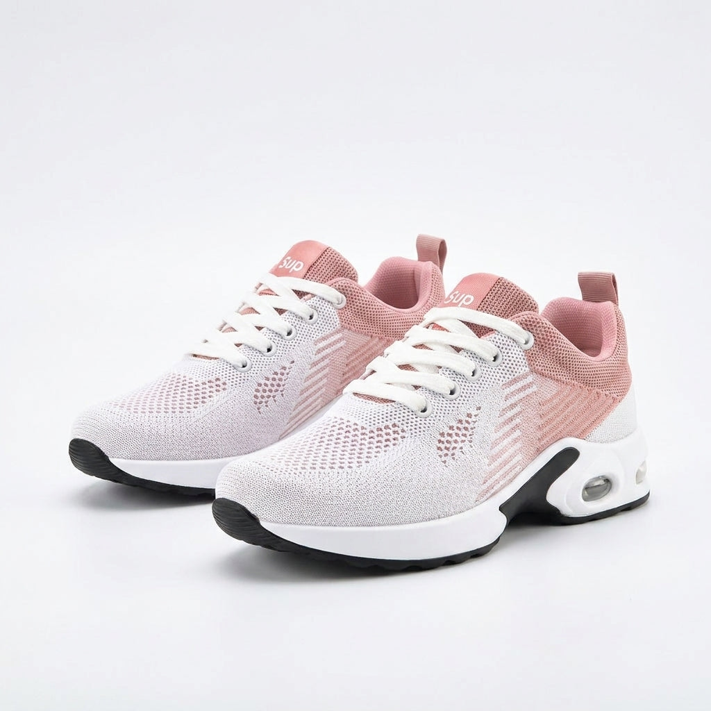 WalkMora Scarpe Comfort - Eleganza Bianco Rosa per il Tuo Stile