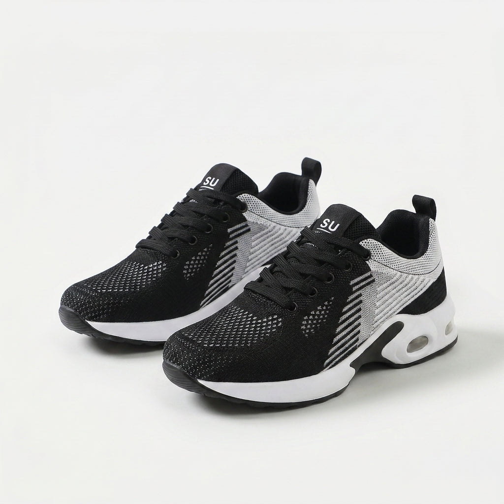 WalkMora Scarpe Comfort - Eleganza Bianco e Nero per il Tuo Stile