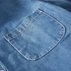 Camicia Uomo Premium in Denim con Bottoni - Stile e Comfort