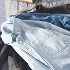 Camicia Uomo Premium in Denim con Bottoni - Stile e Comfort