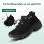Scarpe Komfort Ambulo in Maglia - Eleganza Totale Nera