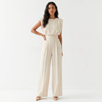 Scopri Bárbara - Tuta Strutturata Elegante e Versatile