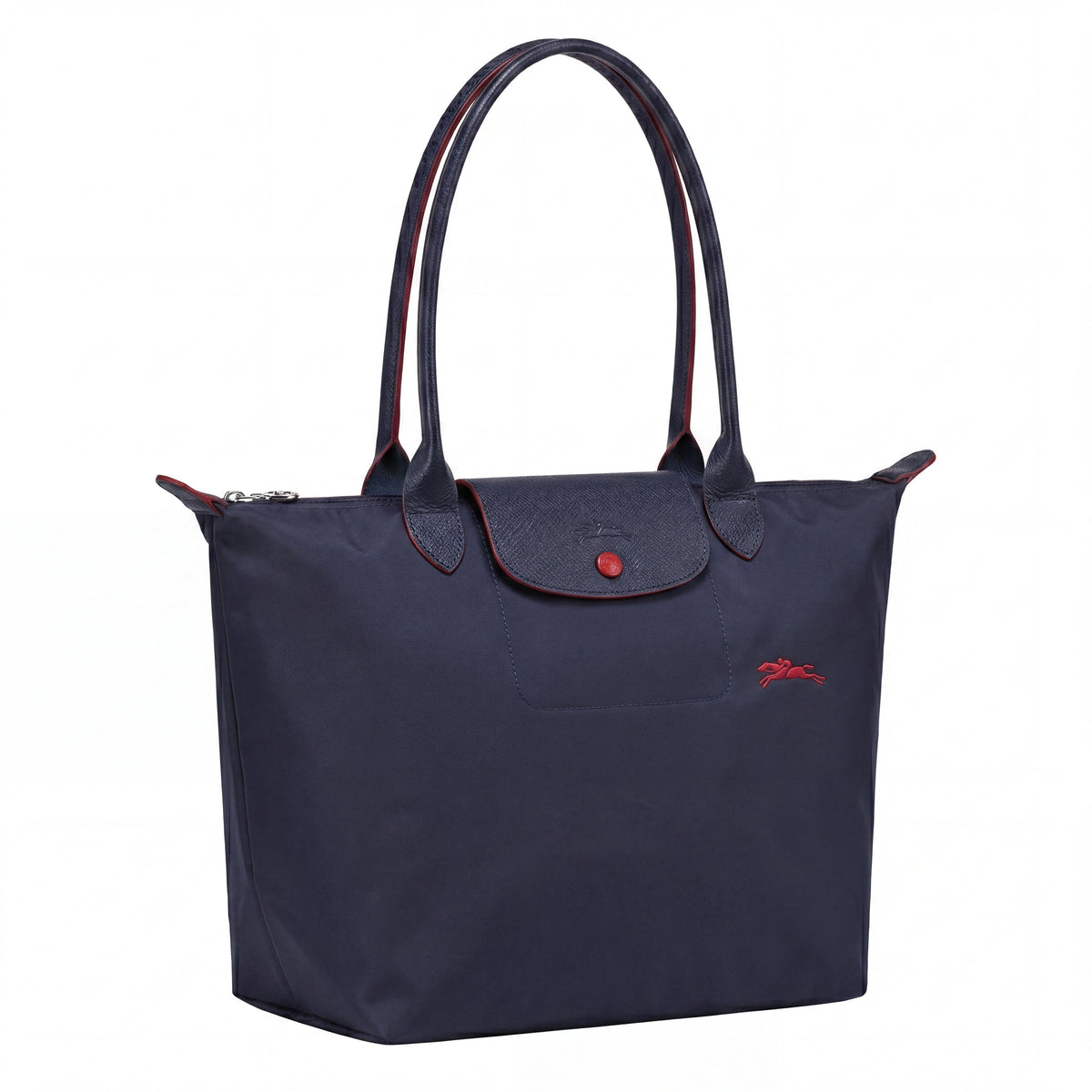 Shopping Bag Grande Premium - Blu Navy Elegante