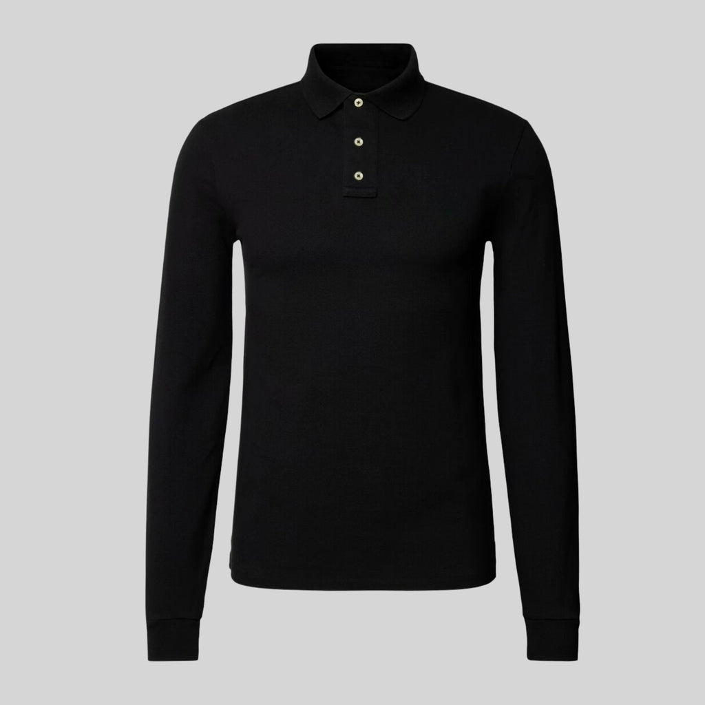 Maglietta Polo James Casual a Maniche Lunghe - Stile e Comfort per Ogni Occasione!