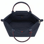 Shopping Bag Grande Premium - Blu Navy Elegante