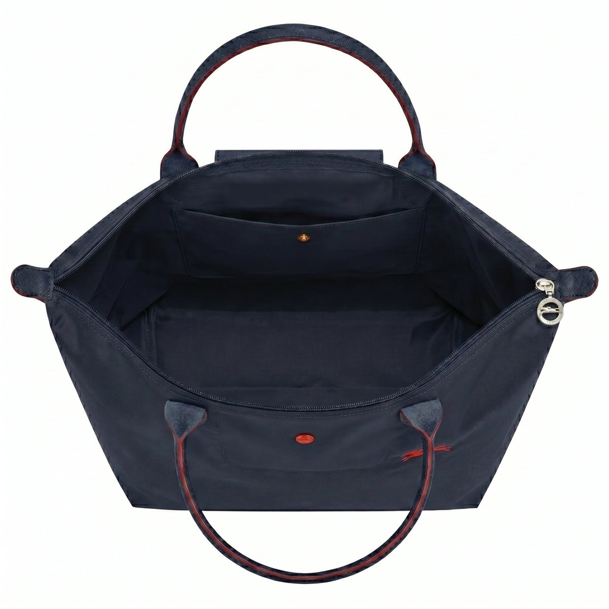 Shopping Bag Grande Premium - Blu Navy Elegante