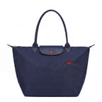 Shopping Bag Grande Premium - Blu Navy Elegante