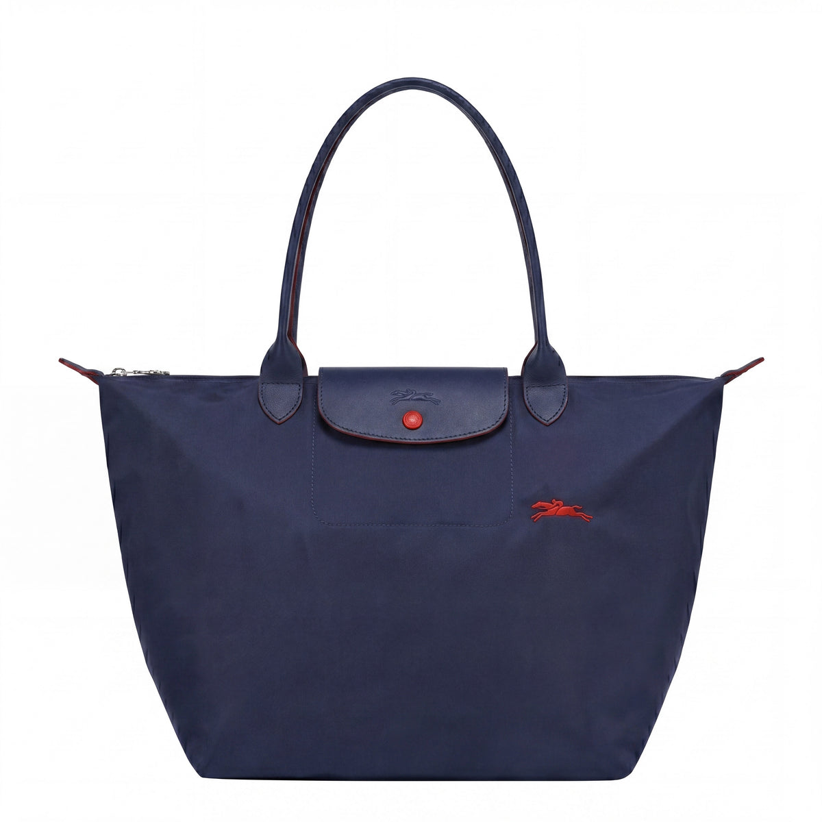 Shopping Bag Grande Premium - Blu Navy Elegante