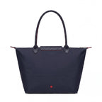 Shopping Bag Grande Premium - Blu Navy Elegante