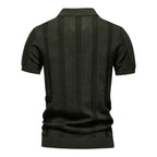 SANTE | Polo Shirt con Pannello Testurizzato - Stile e Comfort per Ogni Occasione!