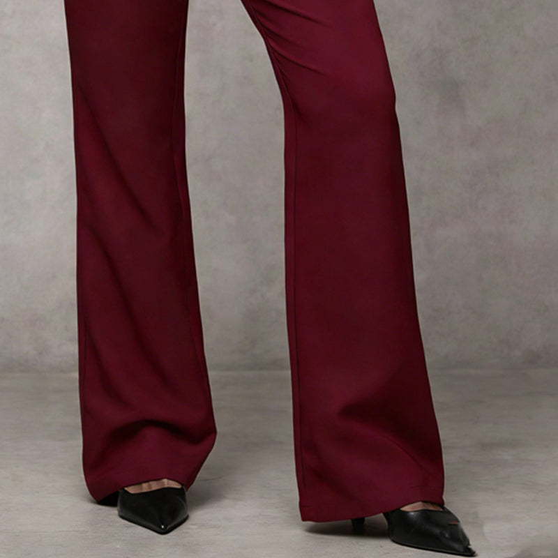 GINEVRA™ |  Eleganti pantaloni a gamba larga – Vestibilità intramontabile con vita alta
