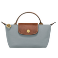 Mini Borsa Élan Grigia Acciaio con Cinghia Inclusa - Eleganza e Stile Compatti!