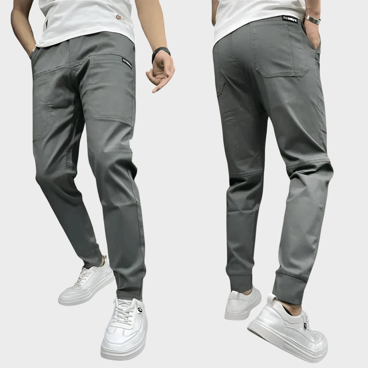 Tomás - Pantaloni Cargo Elasticizzati per Stile e Comfort
