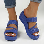 Diana - Sandali Eleganti con Cinghie Intrecciate per un Look Unico