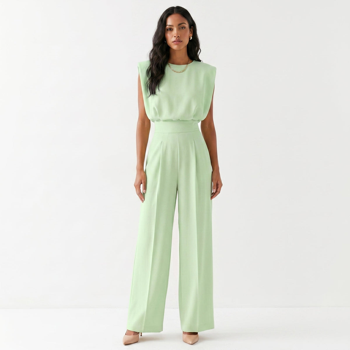 Scopri Bárbara - Tuta Strutturata Elegante e Versatile