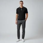 NINO | Polo con Collo a Punta e Zip - Stile e Comfort in Ogni Occasione!