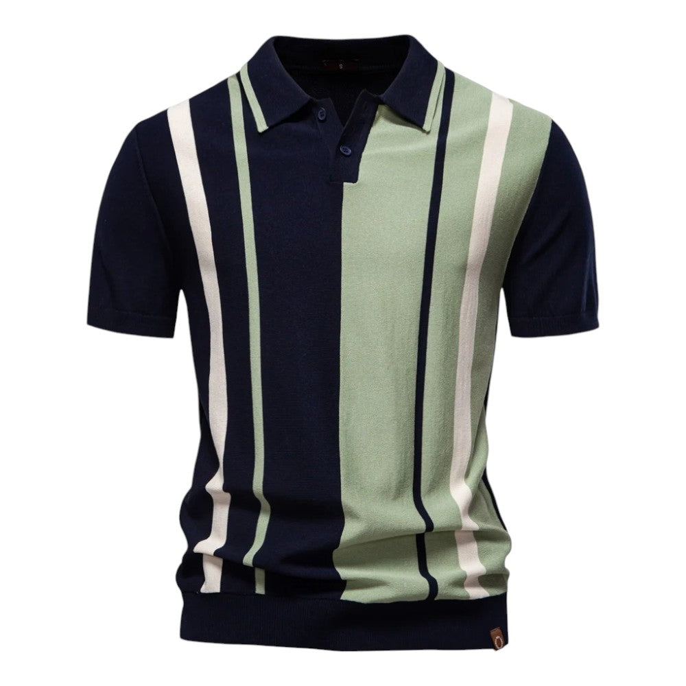 ZENO | Polo a Righe Colorate - Stile e Comfort per Ogni Occasione!